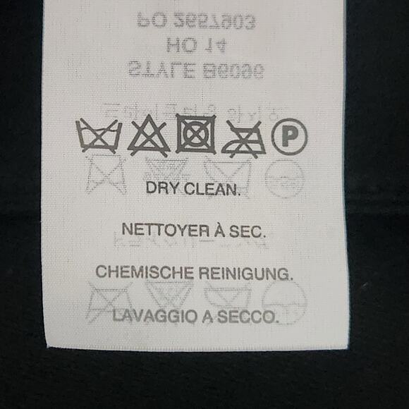 J.Crew Tuxedo Stripe Wool Wrap Pencil Skirt Women’s SZ 2 Black Fully Lined EUC - Picture 16 of 16